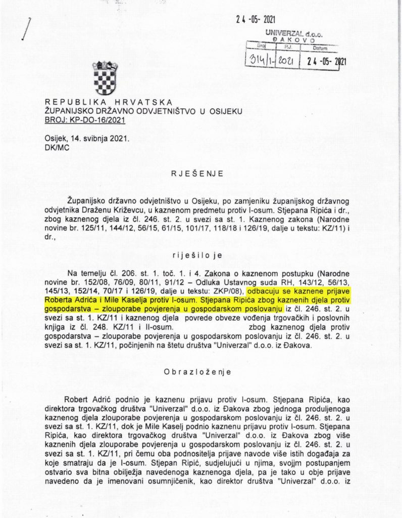 Rjesenje-ZDO-a-o-odbacivanju-kaznene-prijave-R.-Adrica-i-M.-Kaselja-protiv-S.-Ripica-796x1024