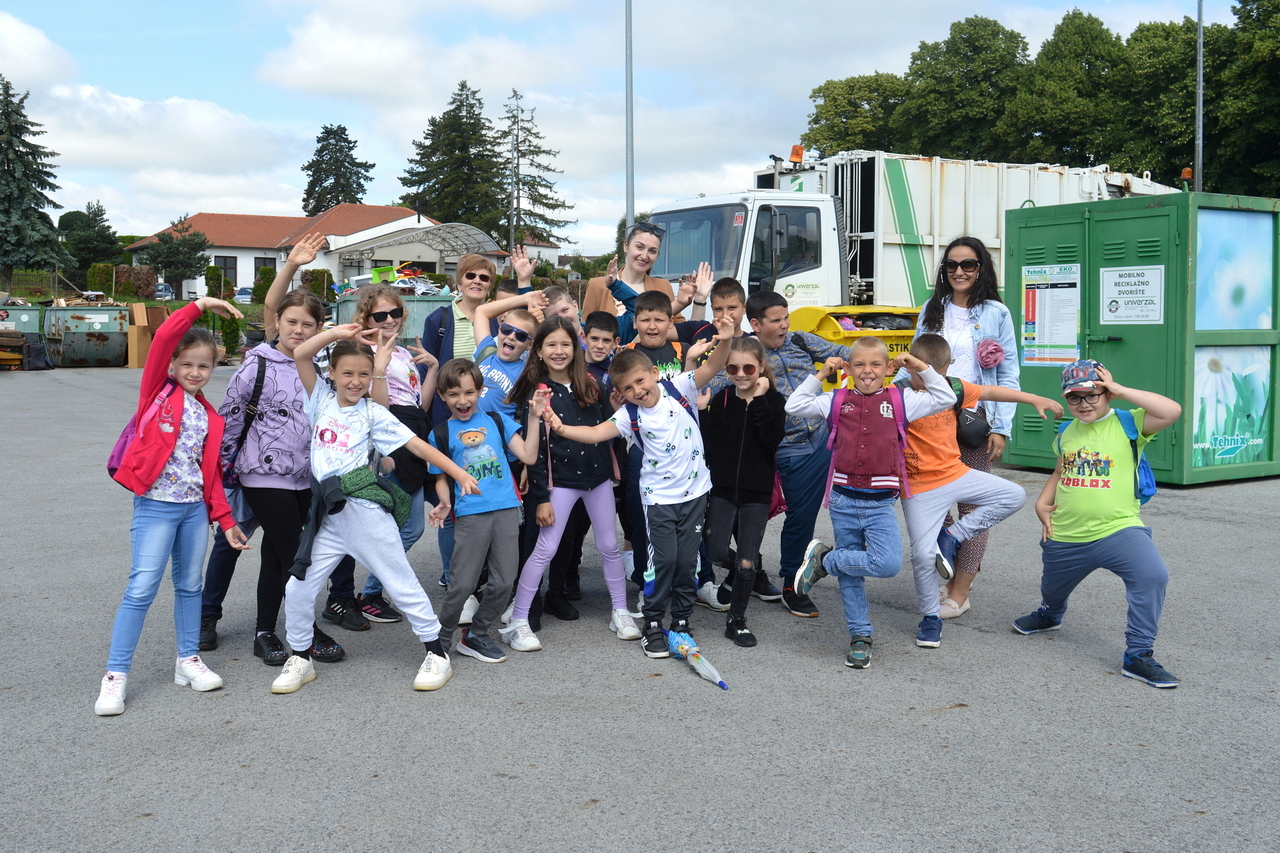 Širokopoljački đaci posjetili reciklažno dvorište