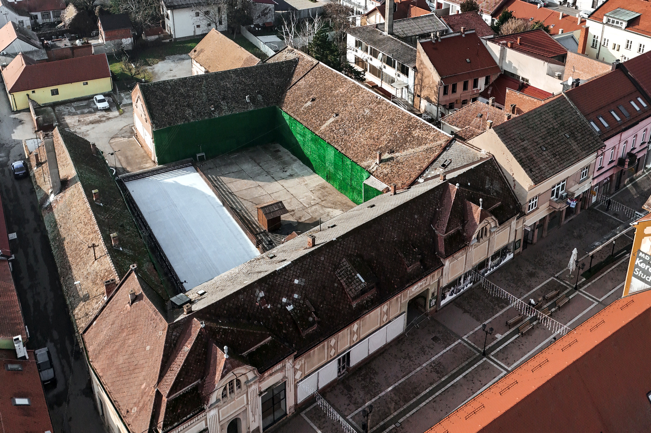 Klizalište prvi put u dvorištu Kuće Reichsmann